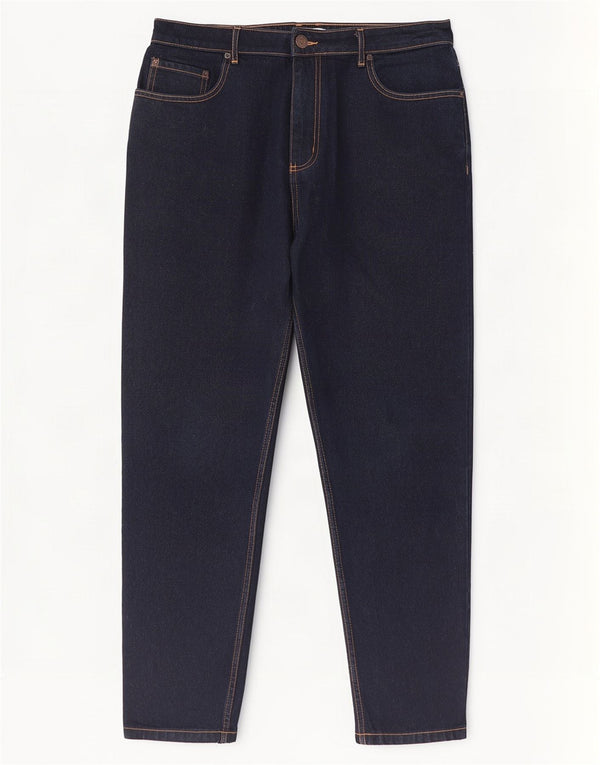 Jack Wills Herre tilspidsede jeans W36 L28 marineblå bomuld