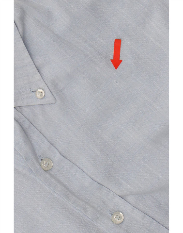 Fred Perry Herre Slim Fit Shirt XL Blå