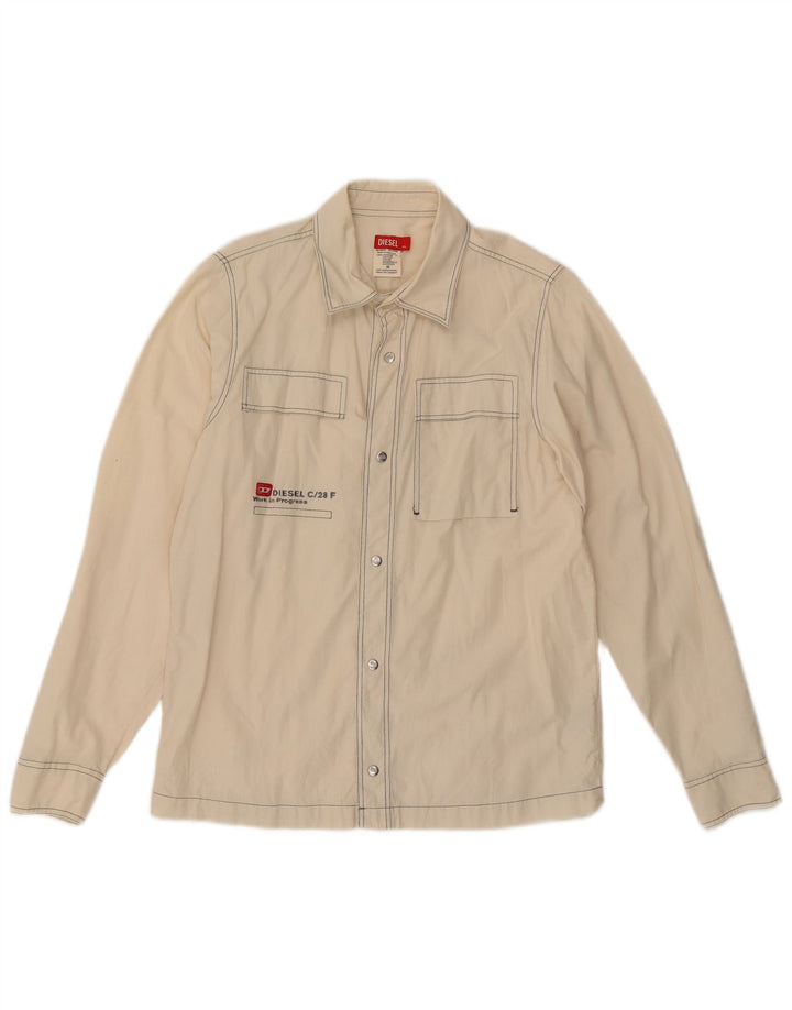 Diesel Herreskjorte XL Off White