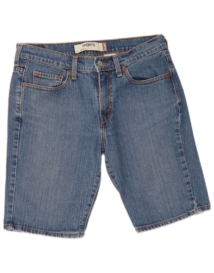 Levi's Womens 515 denimshorts US 8 Medium W30 Blue Cotton
