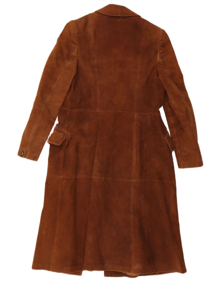 Vintage ruskindsfrakke til kvinder IT 44 Medium Brun