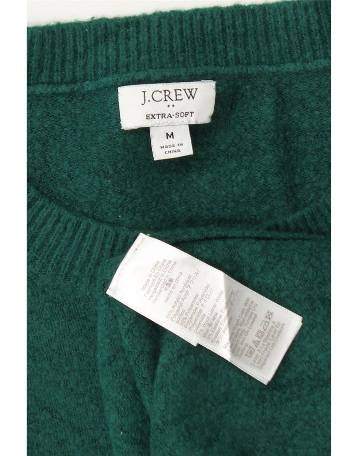 J. Crew Dame sweater med rund hals DK 14 Medium Grøn Akryl