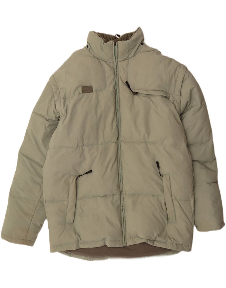 FILA Mens Padded Jacket UK 44 2XL Green Polyester Vintage Fila and Second-Hand Fila from Messina Hembry 