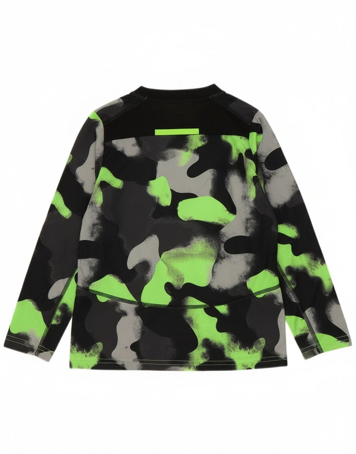 Russell Athletic Boys Dri-Power Top Langærmet 6-7 år Lille Sort