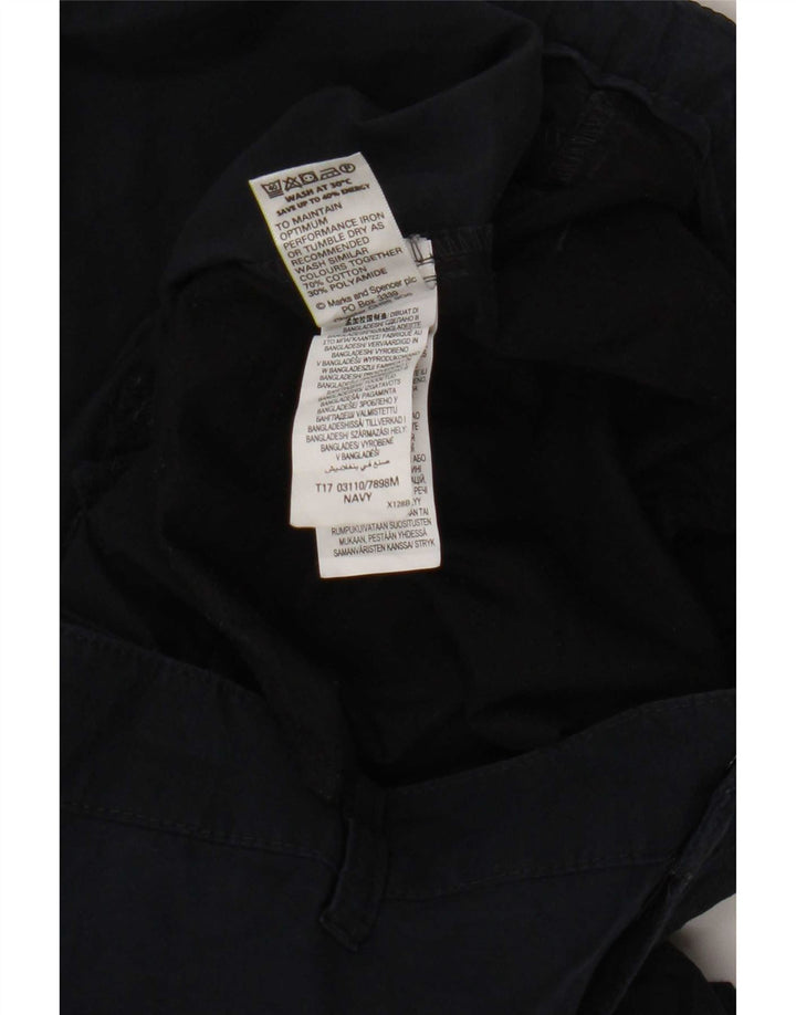 Marks & Spencer Herre Cargo Shorts W38 XL Marineblå Bomuld