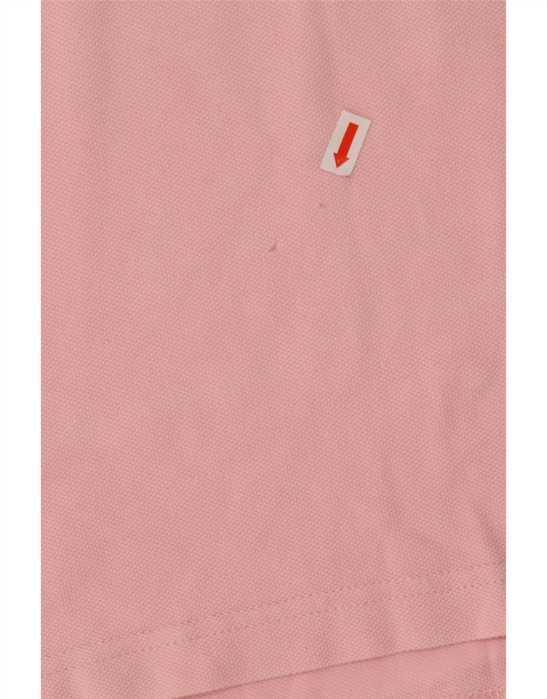 TOMMY HILFIGER Mens Polo Shirt Small Pink Cotton