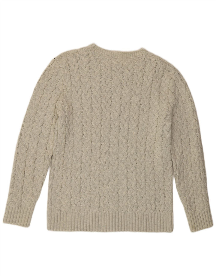 Tommy Hilfiger Herre Regular Fit Crew Neck Jumper Sweater Medium White