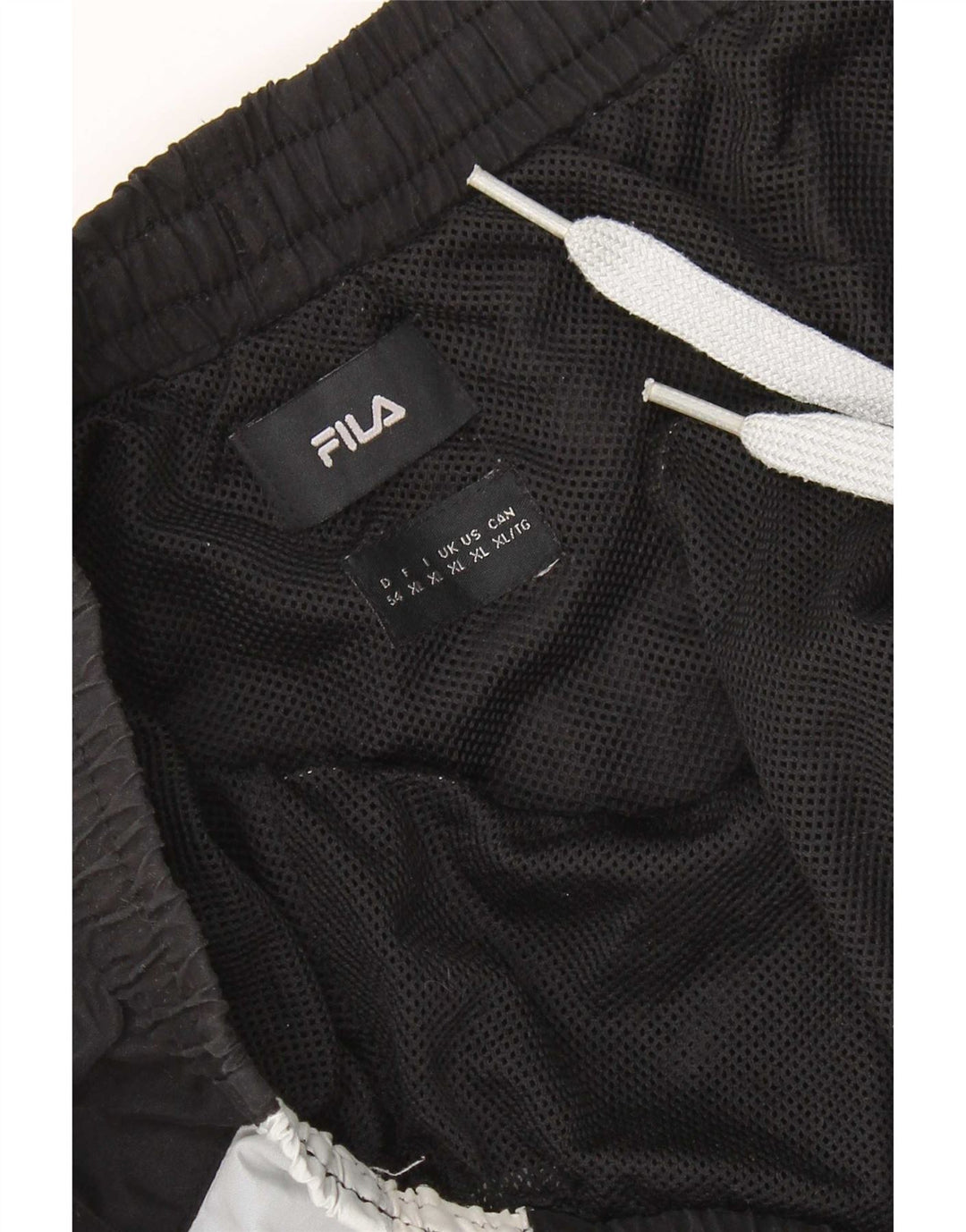 Fila Mens Sport Shorts XL Black Colourblock