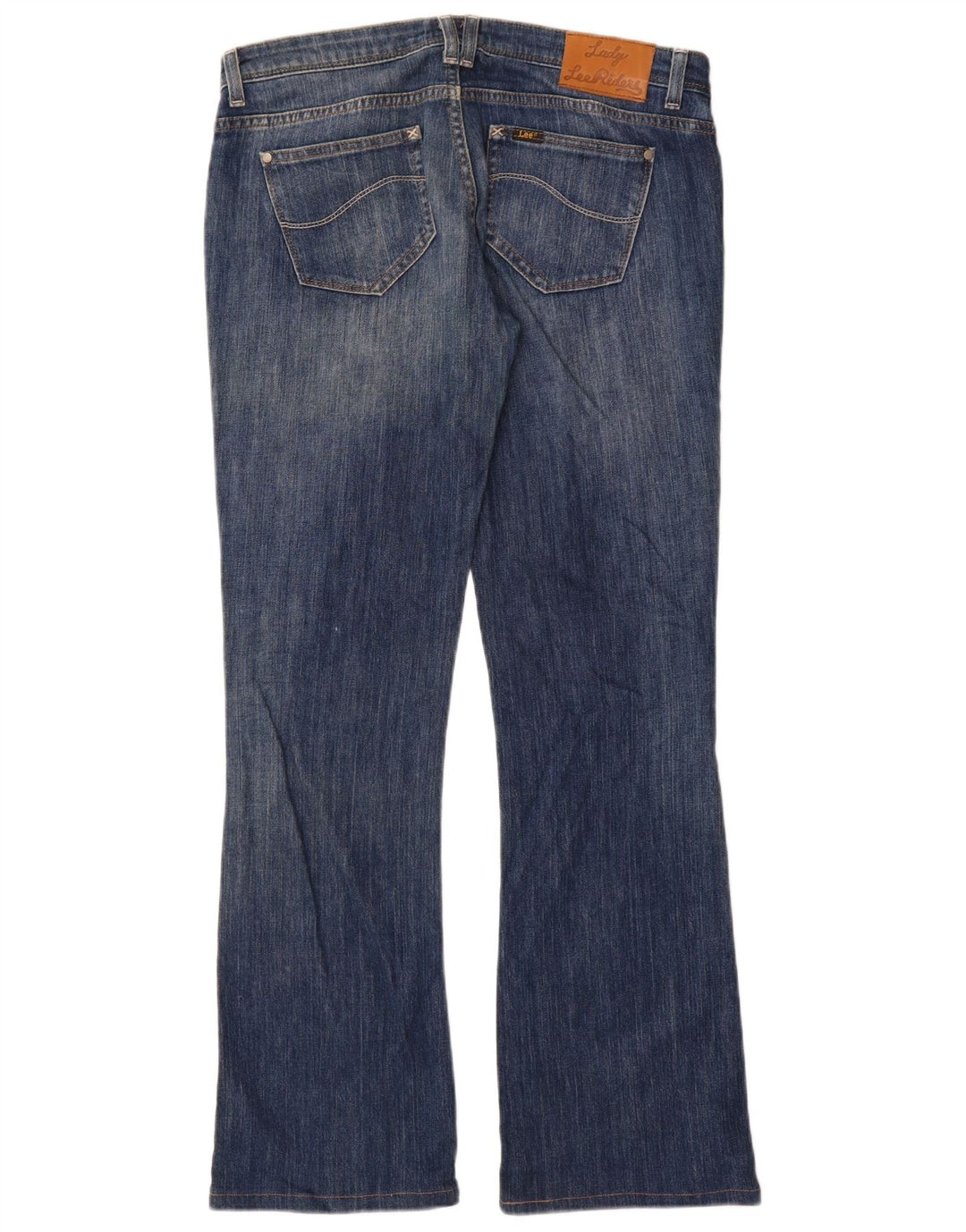Lee Womens Bliss Bootcut Jeans W31 L35 Blå Bomuld