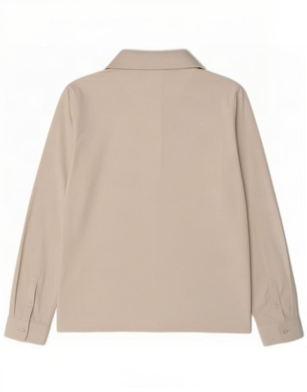 U.S. Polo Assn. Langærmet polotrøje til kvinder UK 10 Small Off White