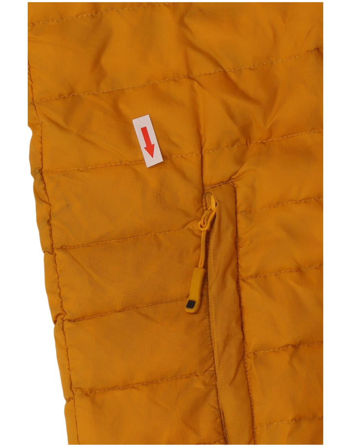 Mountain Warehouse Herre hættepolstret jakke UK 40 Stor gul nylon
