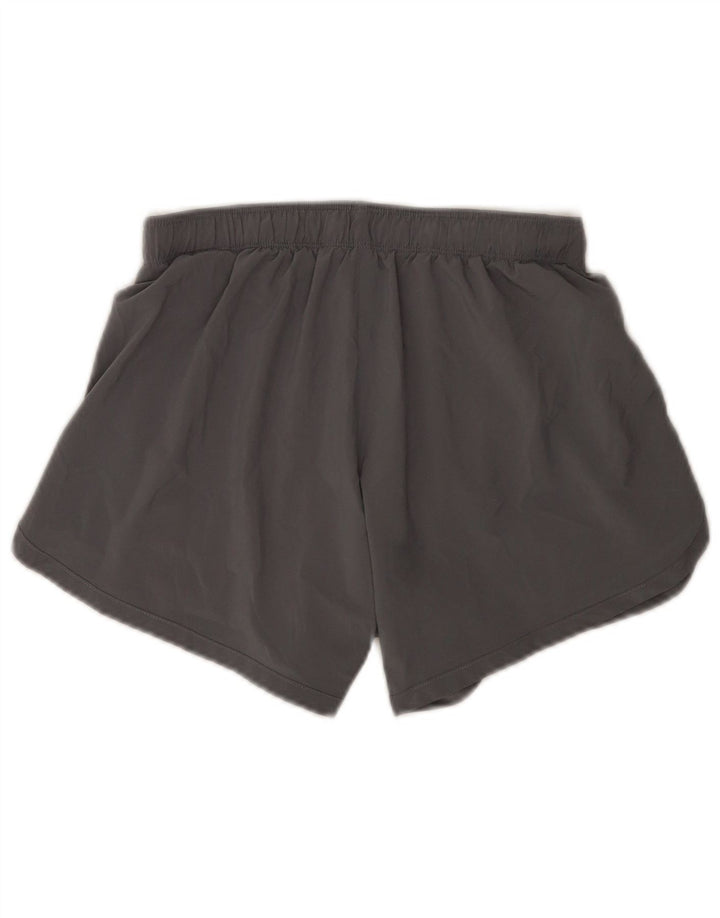 Nike Dame Dri Fit Sportshorts UK 8 Small Grå Polyester