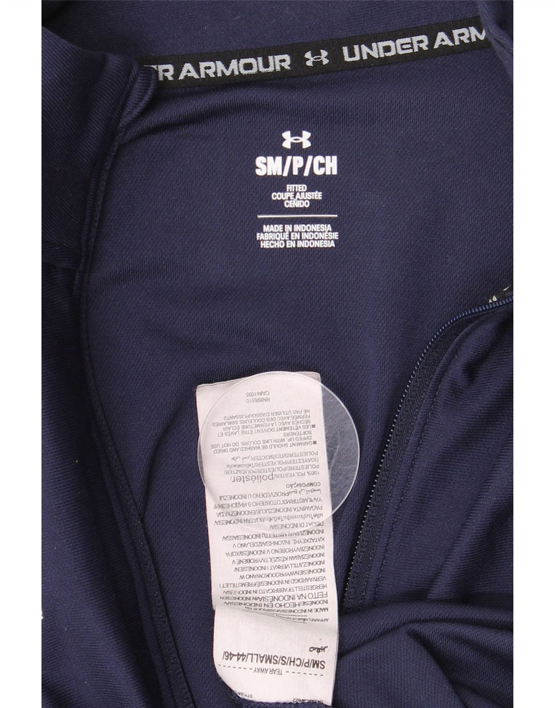 UNDER ARMOUR Træningsdragt til mænd, topjakke, lille marineblå polyester