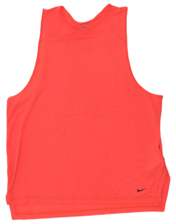 Nike Herrevest Top Large Pink Polyester Sports