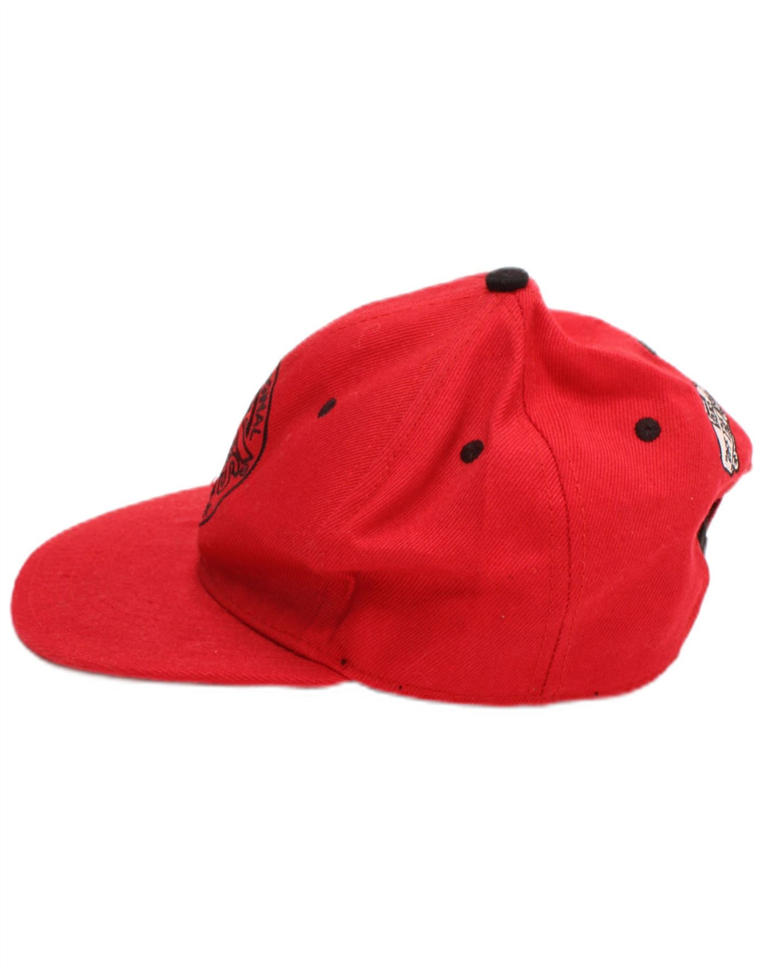 Vans Herre Grafisk Snapback Cap One Size Rød