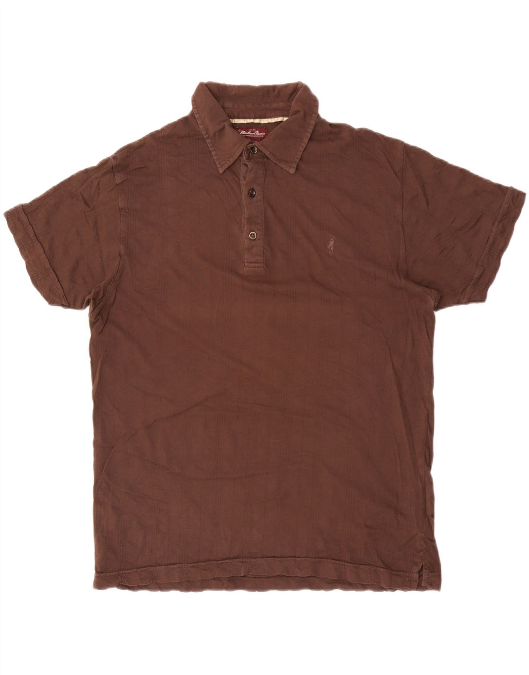 Marlboro Classics Polo Shirt til mænd Stor brun stribet