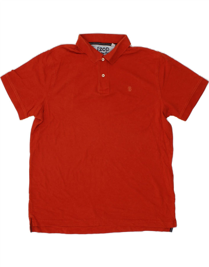 IZOD Mens Polo Shirt XL Orange Cotton Vintage Izod and Second-Hand Izod from Messina Hembry 