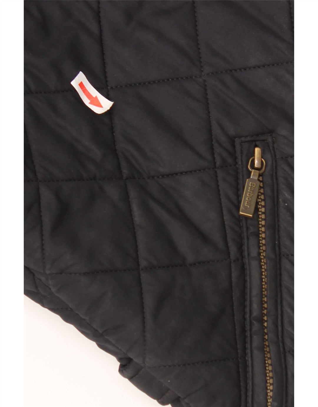 Barbour Herre quiltet jakke UK 36 Small Navy Blue Polyester