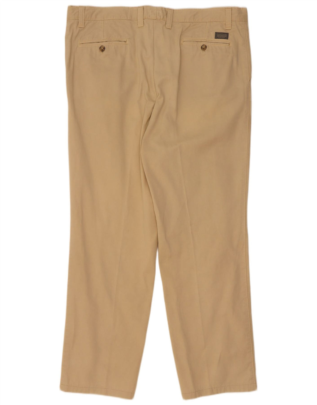 Vintage lige chinobukser til mænd W40 L31 Beige