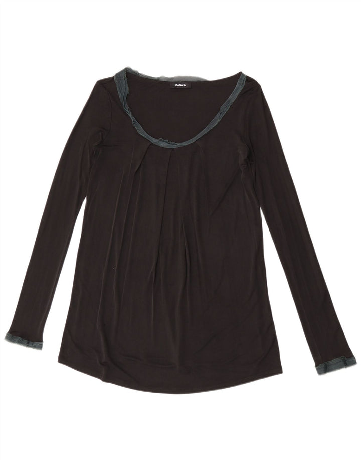 Max & Co. Dame Top Langærmet UK 12 Medium Sort