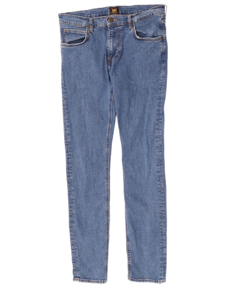 Lee Dame Luke Slim Jeans W31 L32 Blå Bomuld