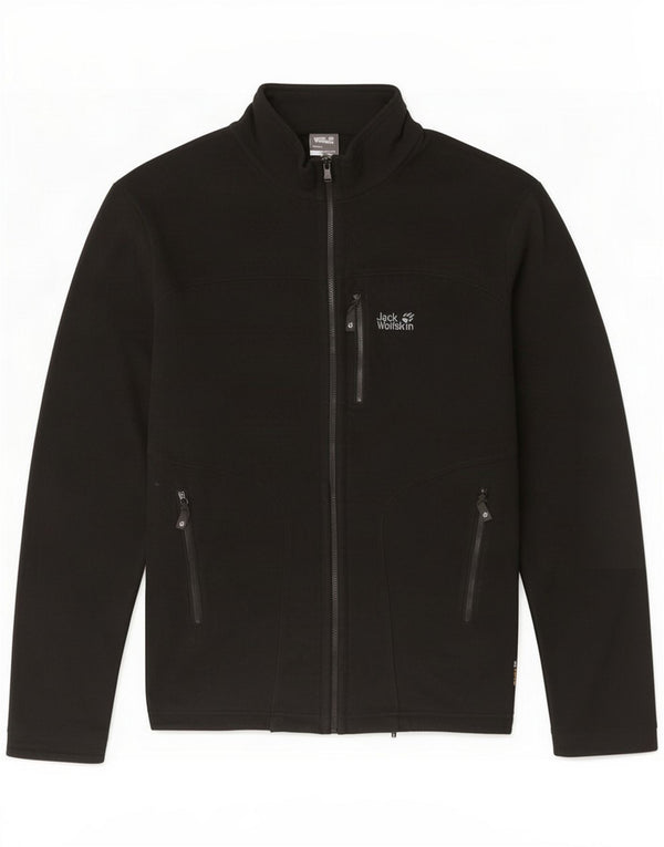 Jack Wolfskin Herre Liner Fleecejakke UK 50 3XL Sort Polyester