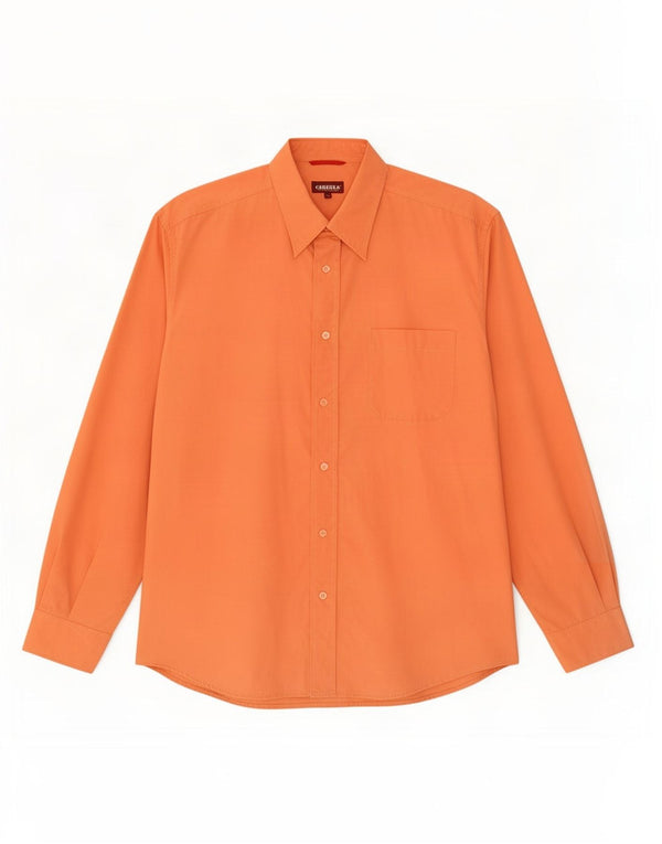 Carrera Herreskjorte XL Orange Bomuld