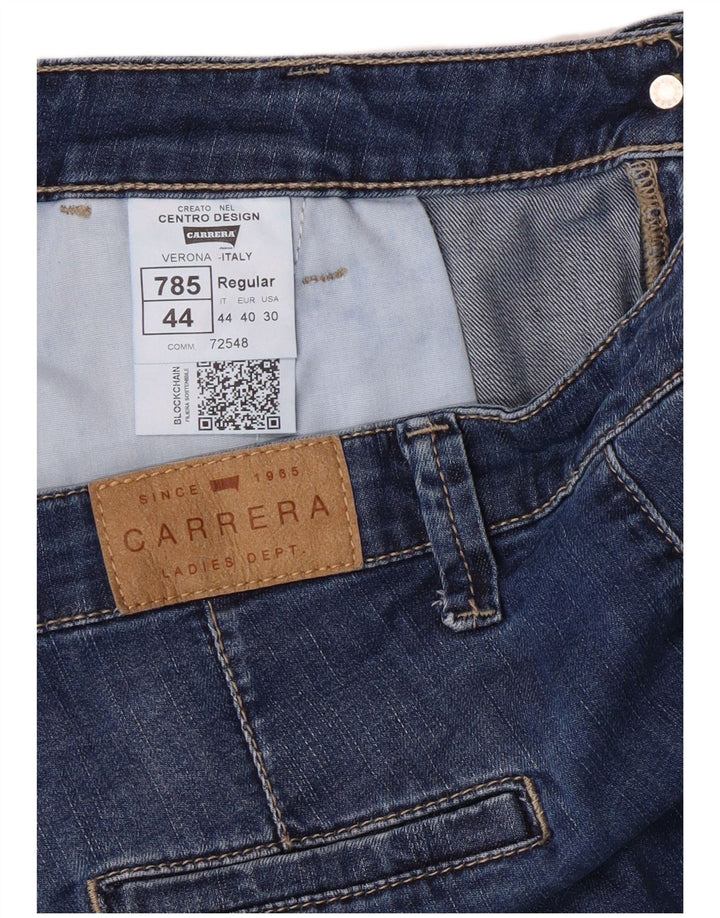 Carrera Dame denim Shorts IT 44 Medium W30 Blå Bomuld