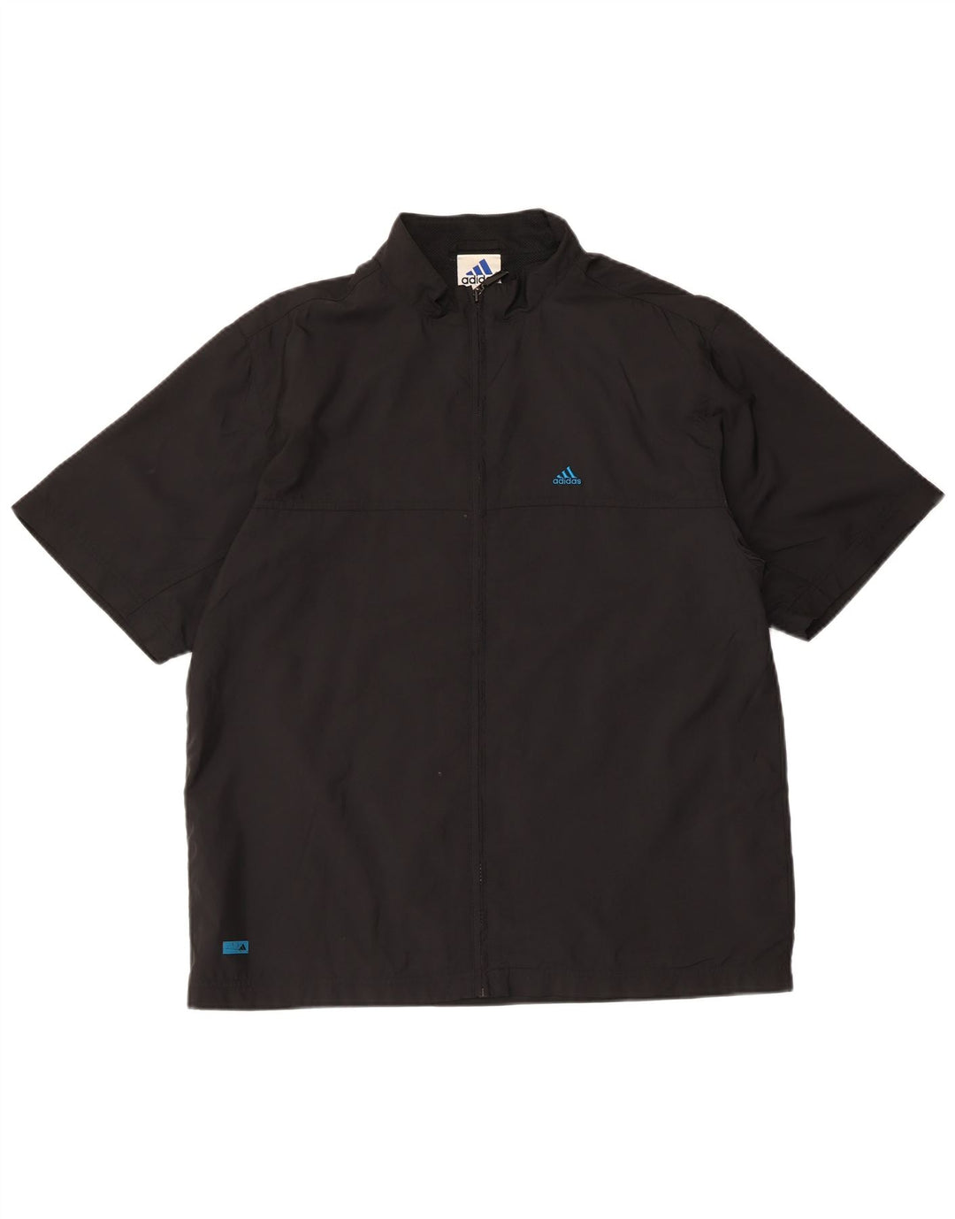 Adidas Kortærmet træningsdragt til mænd, lille jakke, sort polyester