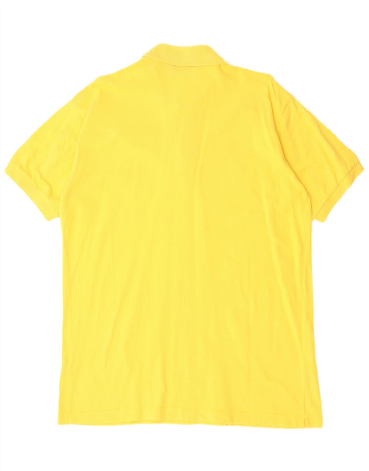 KAPPA herre poloshirt 2XL gul bomuld