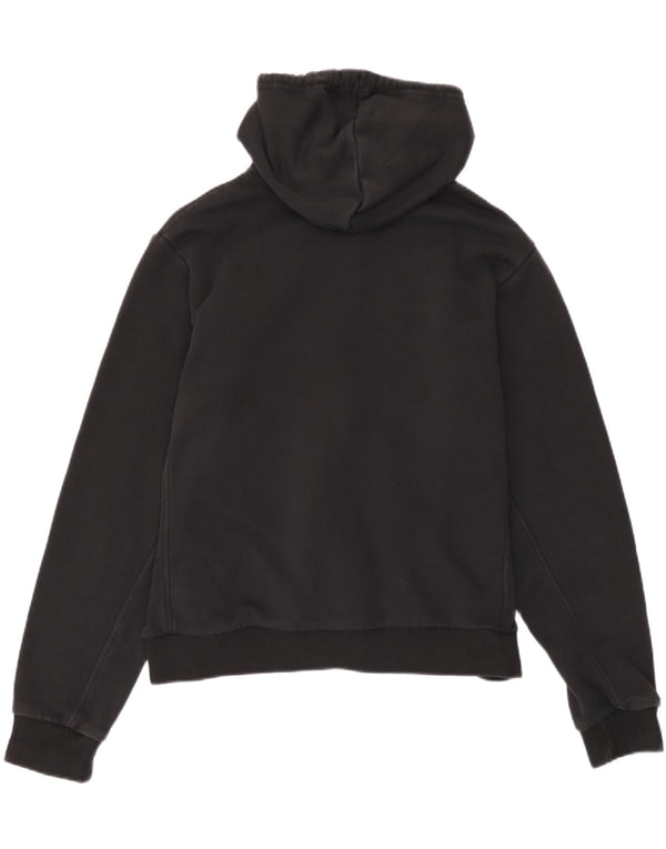 Adidas Dame Hættetrøje Sweater UK 16/18 Stor Sort Bomuld