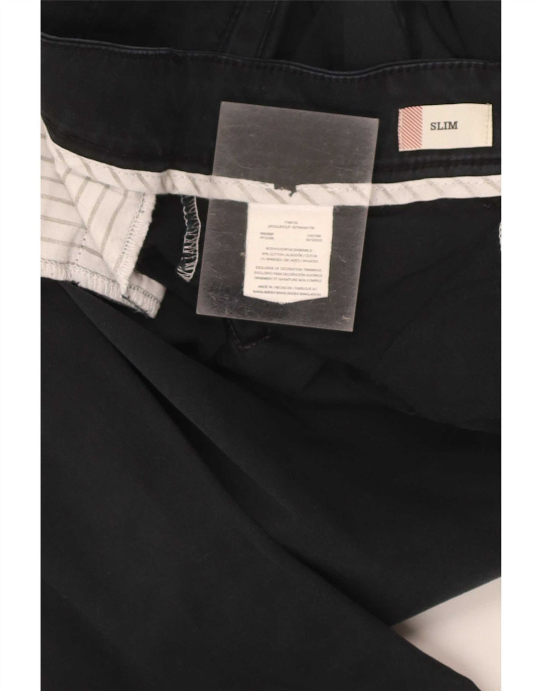 Dickies Dame Bootcut Slim Casual Bukser W32 L30 Sort Bomuld