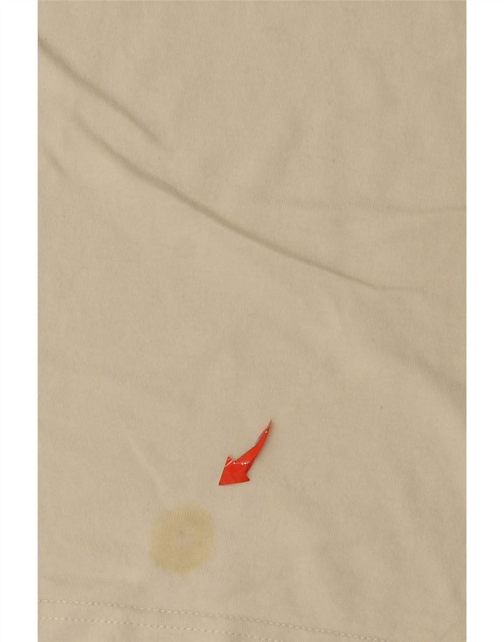 Wrangler Herre grafisk T-shirt Top Stor Off White Bomuld