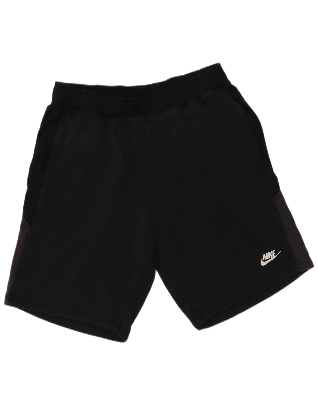 Nike Sportsshorts til mænd Large Black Colourblock Bomuld