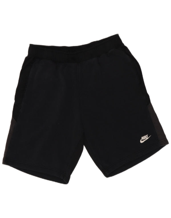 Nike Sportsshorts til mænd Large Black Colourblock Bomuld