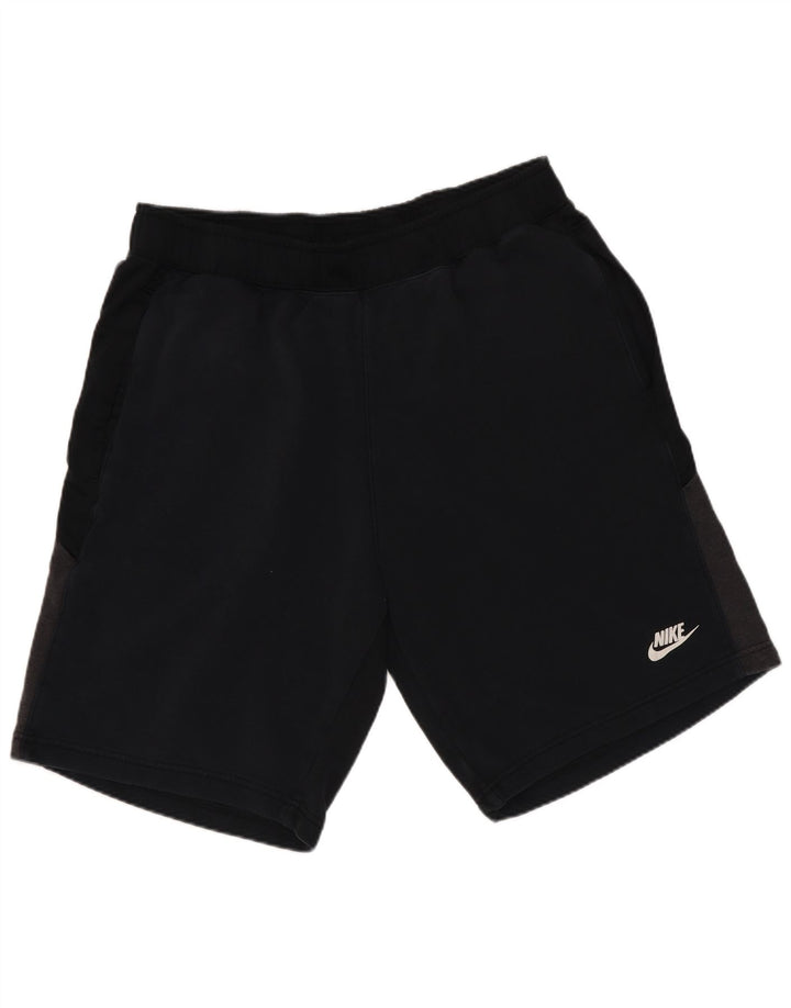 Nike Sportsshorts til mænd Large Black Colourblock Bomuld