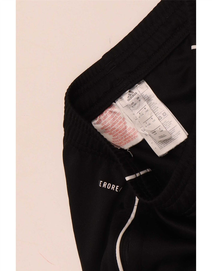Adidas Boys Aeroready Tracksuit Bukser 9-10 år Sort polyester