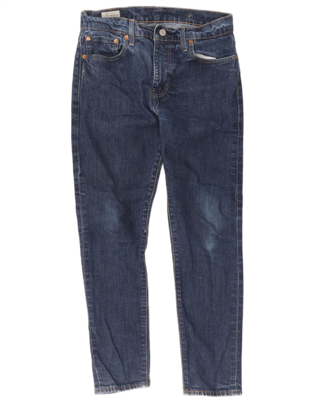 Levi's Slim Jeans til mænd W30 L30 blå bomuld