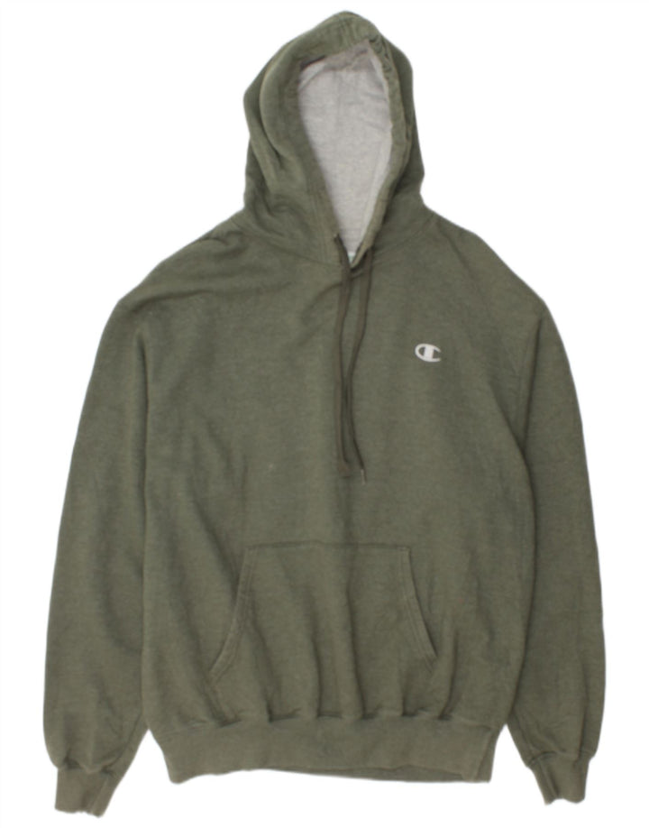 Champion Herre hættetrøje Jumper Large Khaki Bomuld