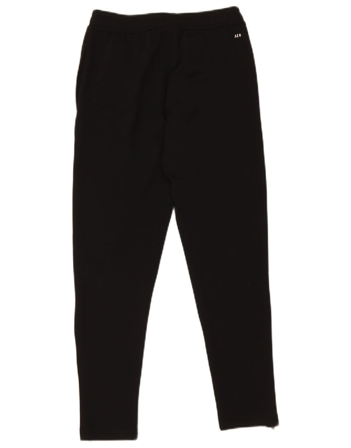 Adidas Boys Aeroready Tracksuit Bukser 9-10 år Sort polyester