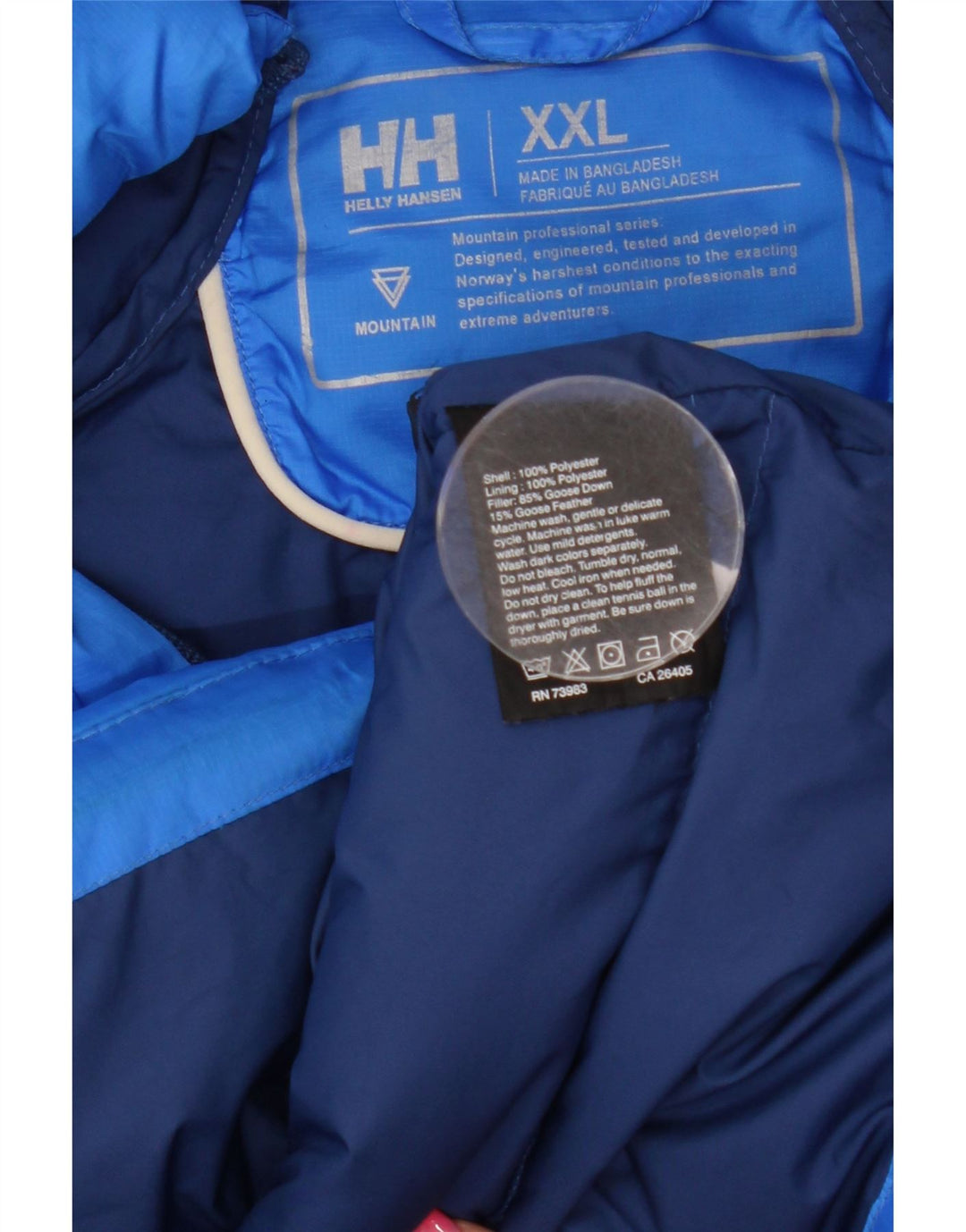 Helly Hansen Polstret Herrejakke UK 44 2XL Blå Polyester