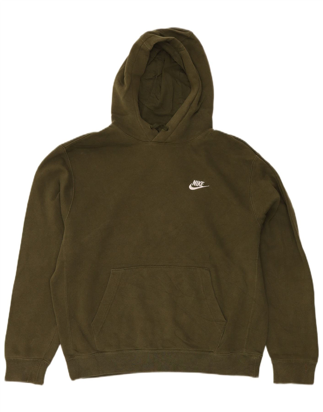 Nike Herre hættetrøje Jumper Medium Khaki Bomuld