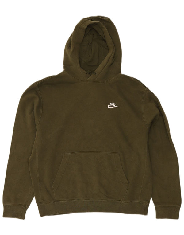 Nike Herre hættetrøje Jumper Medium Khaki Bomuld