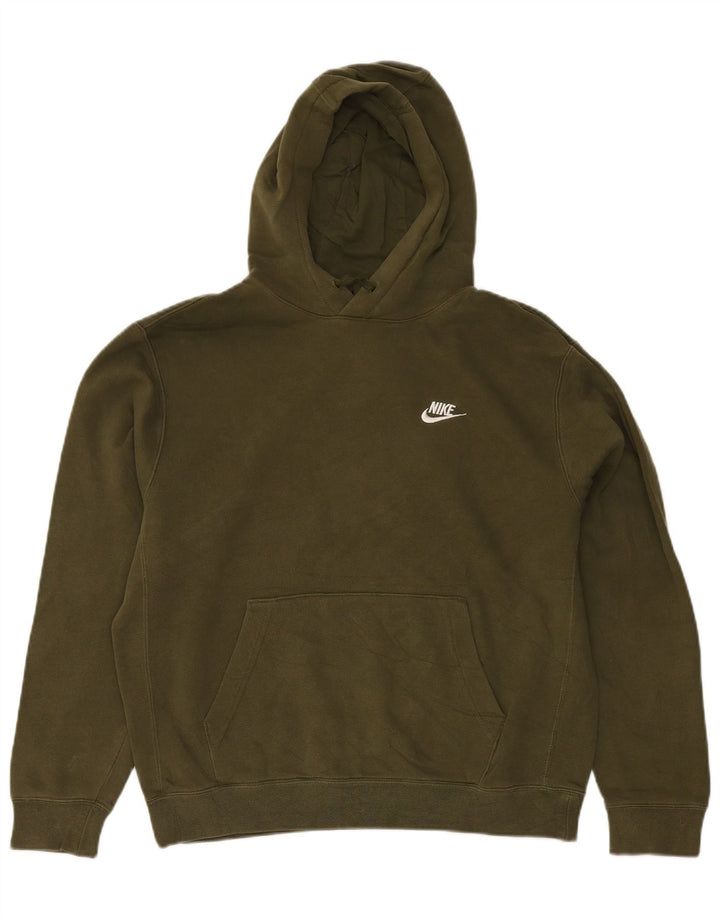 Nike Herre hættetrøje Jumper Medium Khaki Bomuld