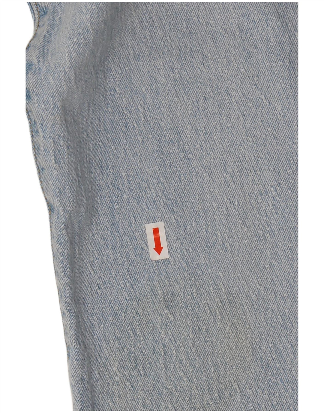 LEVI'S Dame 501 Straight Jeans W31 L28 Blå Bomuld