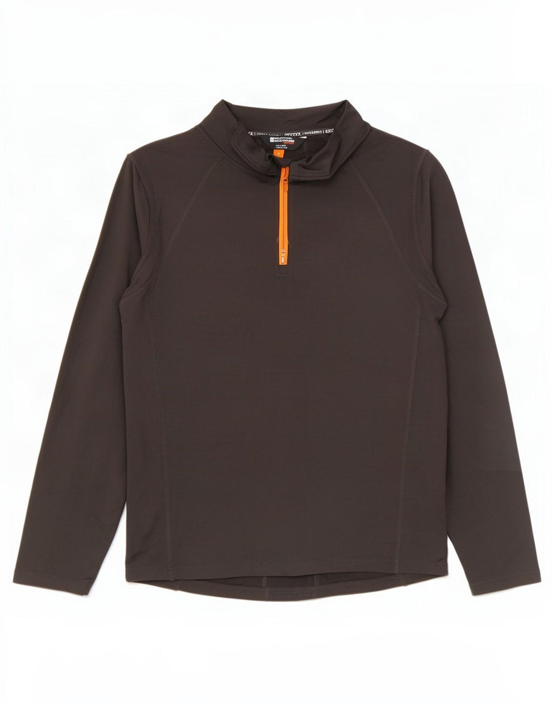 Mountain Warehouse Herre IsoCool Zip Neck Top Langærmet Medium Grå