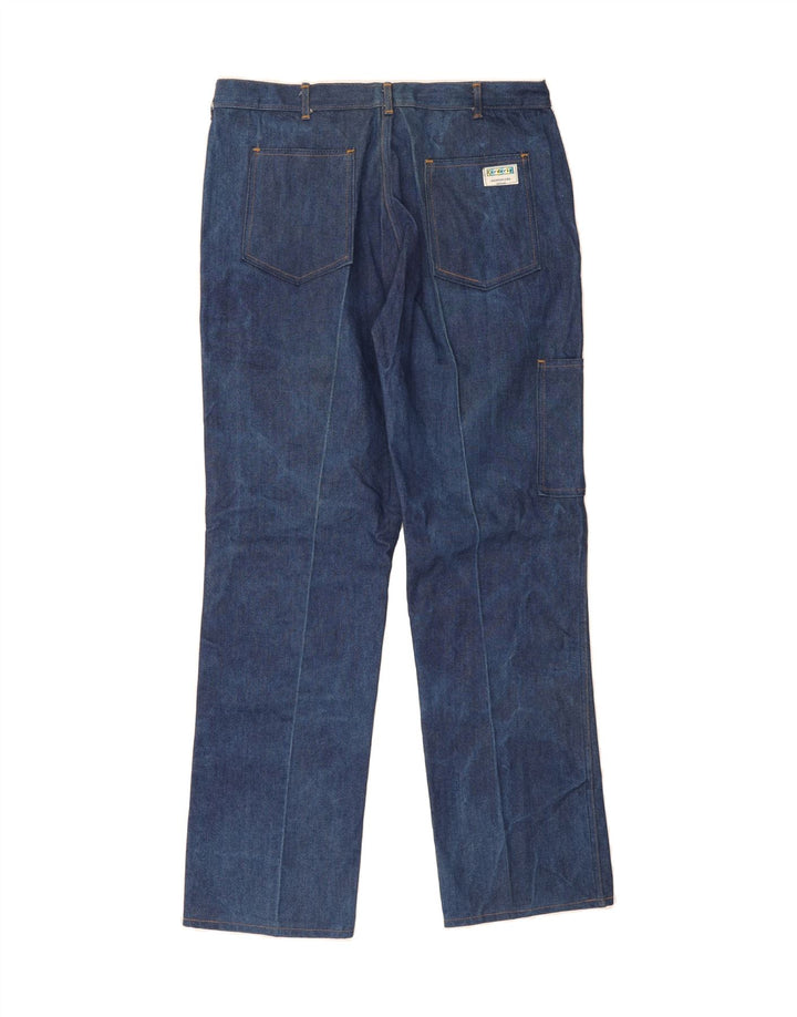 VINTAGE Mens Straight Jeans W40 L33 Blue Vintage Vintage and Second-Hand Vintage from Messina Hembry 