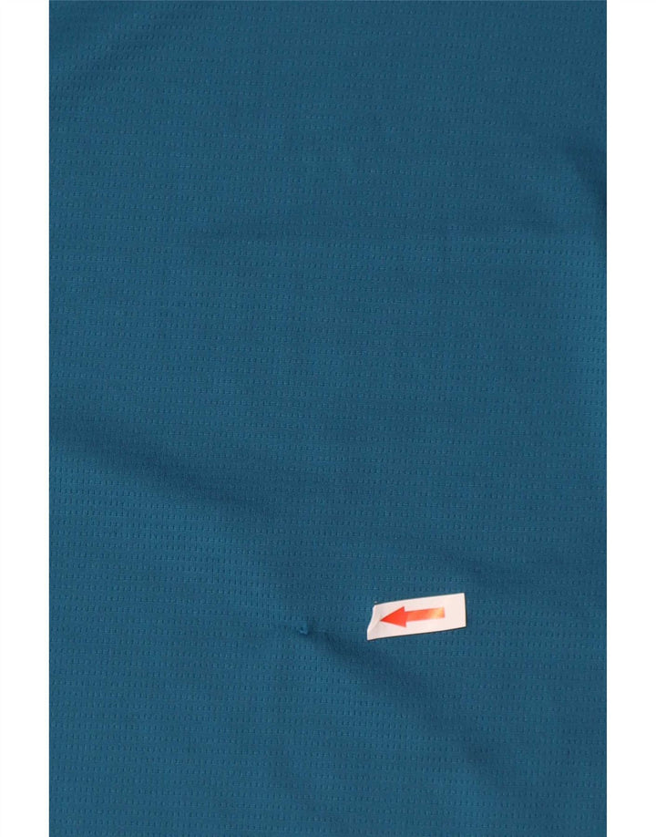 Puma Herre Top Langærmet XL Blå Colourblock