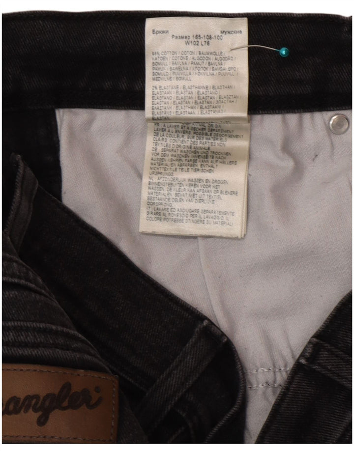 Wrangler Herre Texas Straight Jeans W40 L30 Grå Bomuld