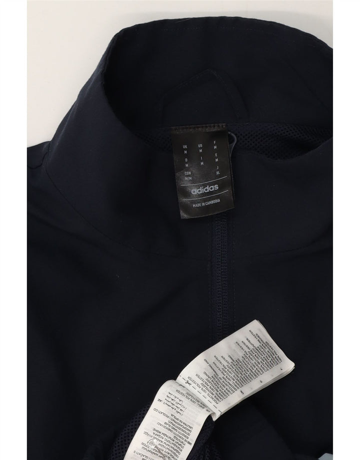 Adidas Træningsdragt til mænd Topjakke Medium Marineblå Colourblock Polyester